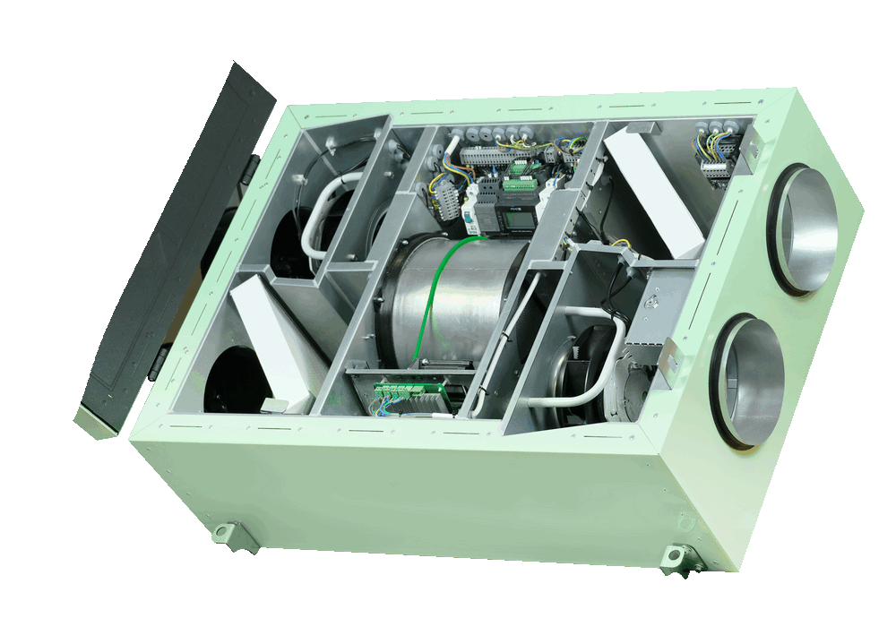 Подвесная приточно-вытяжная установка с роторным рекуператором Ecoclima Pro Vent ECT PF-R 1350-E3.0-L-5