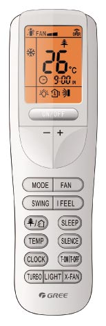 Настенная сплит-система Gree U-Crown Inverter GWH12UB/K3DNA4F